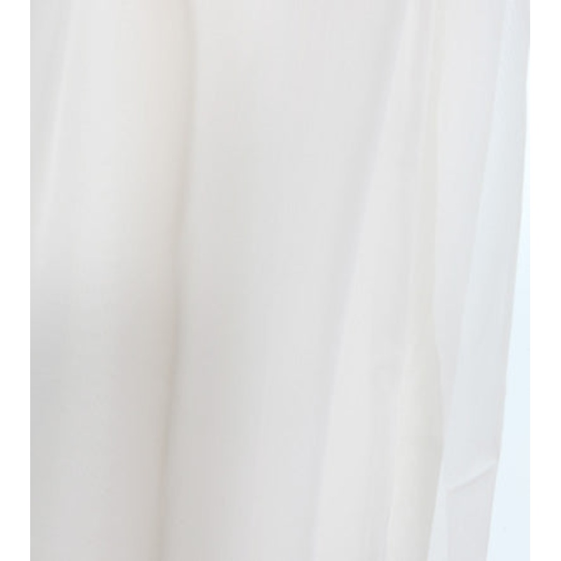 9 x 9 inch Home Decor Wide Width Sheer - The Essentials - De Bal - White