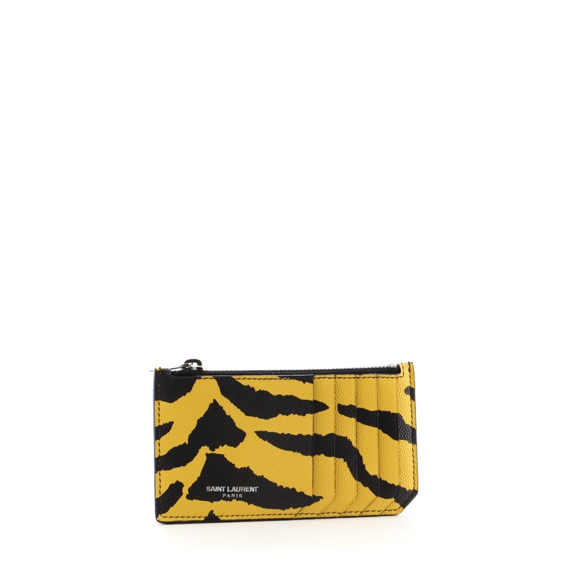Fragment Zip Card Holder Leather S744816690124