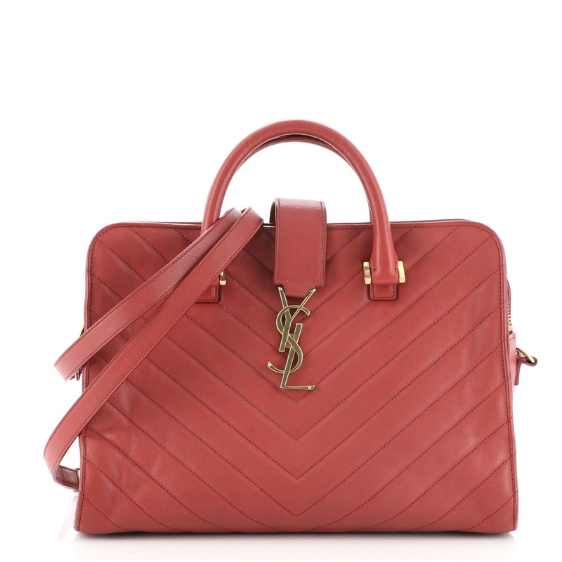 Monogram Cabas Matelasse Chevron Leather Small S744816649533