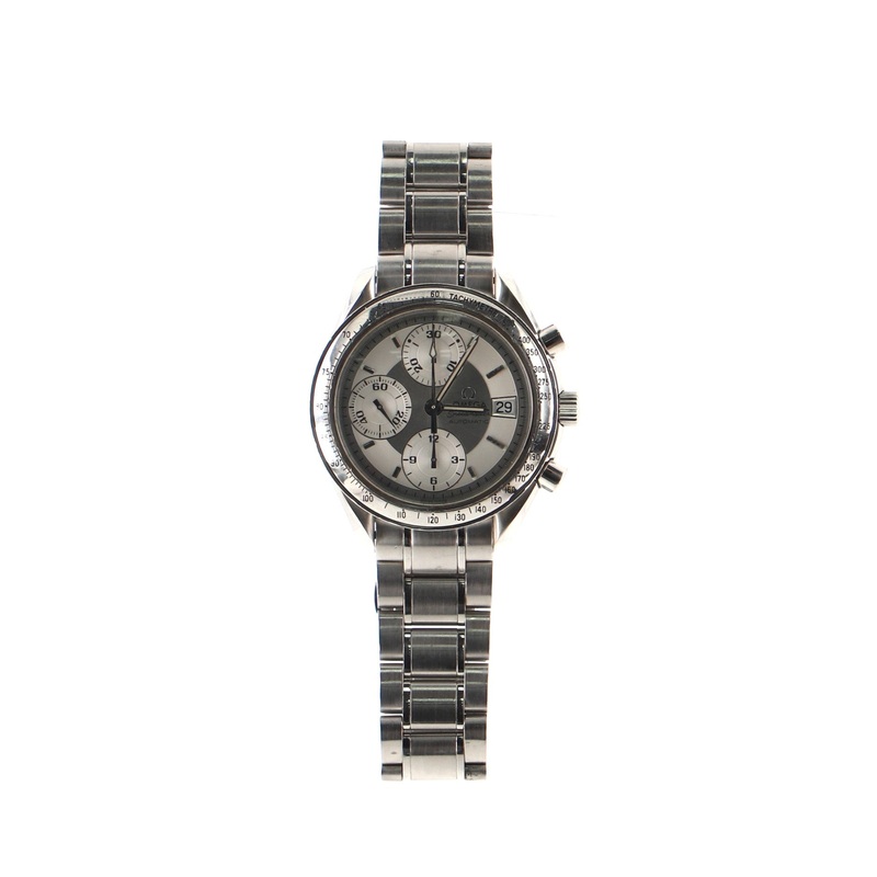 Speedmaster Date Chronograph Automatic Watch Stainless Steel 39 S744816693268