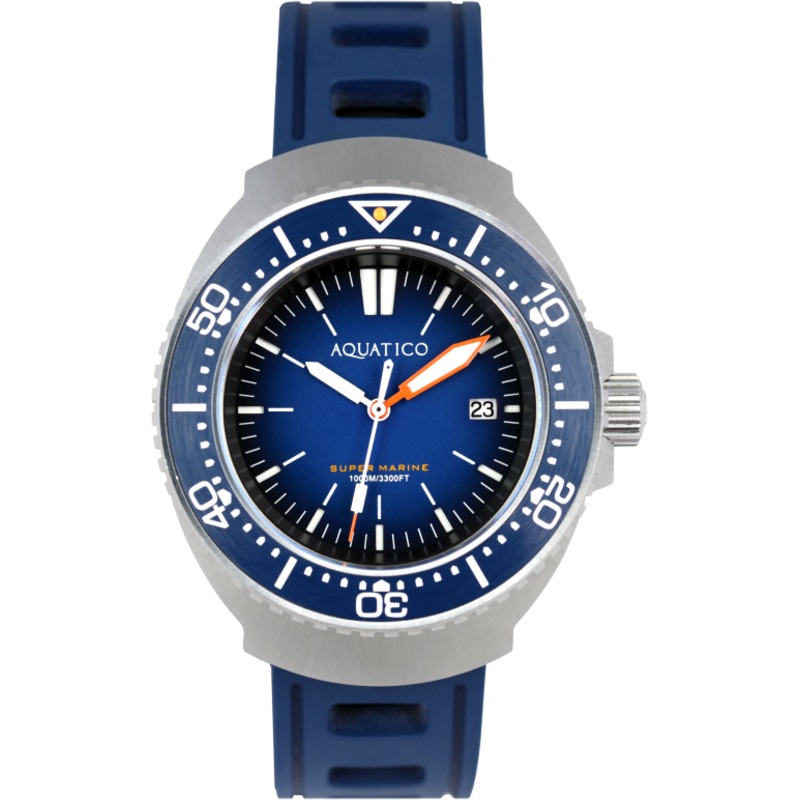 Aquatico Super Marine Blue Dial PT5000 (Pre-owned)