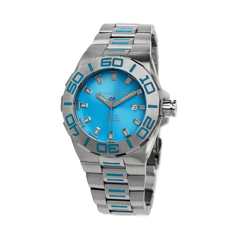 ANDROID Bioluminescence 44mm T-100 Tritium Automatic AD672BBU