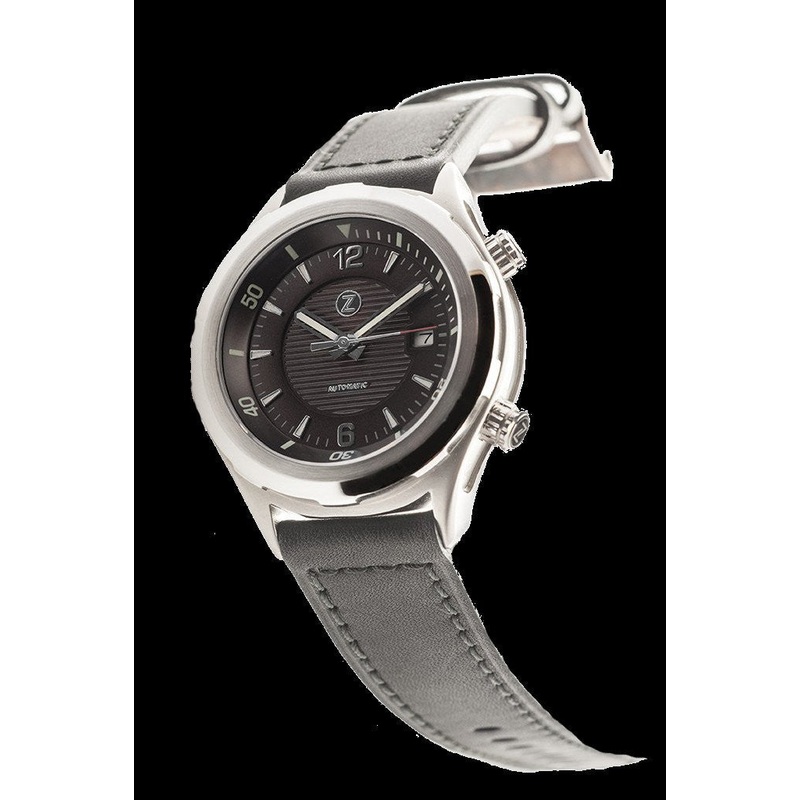 Zelos Helmsman Black Dial
