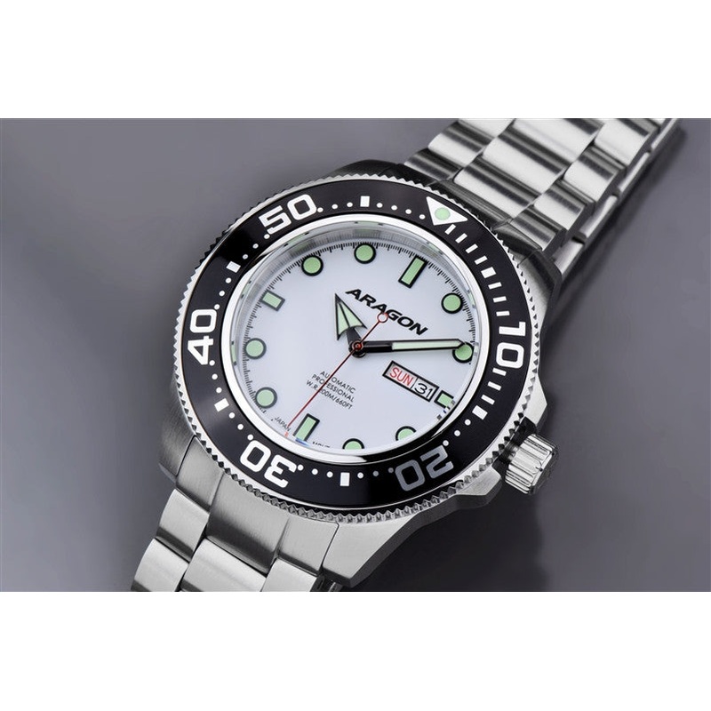 ARAGON Divemaster Automatic 45mm A064WHT