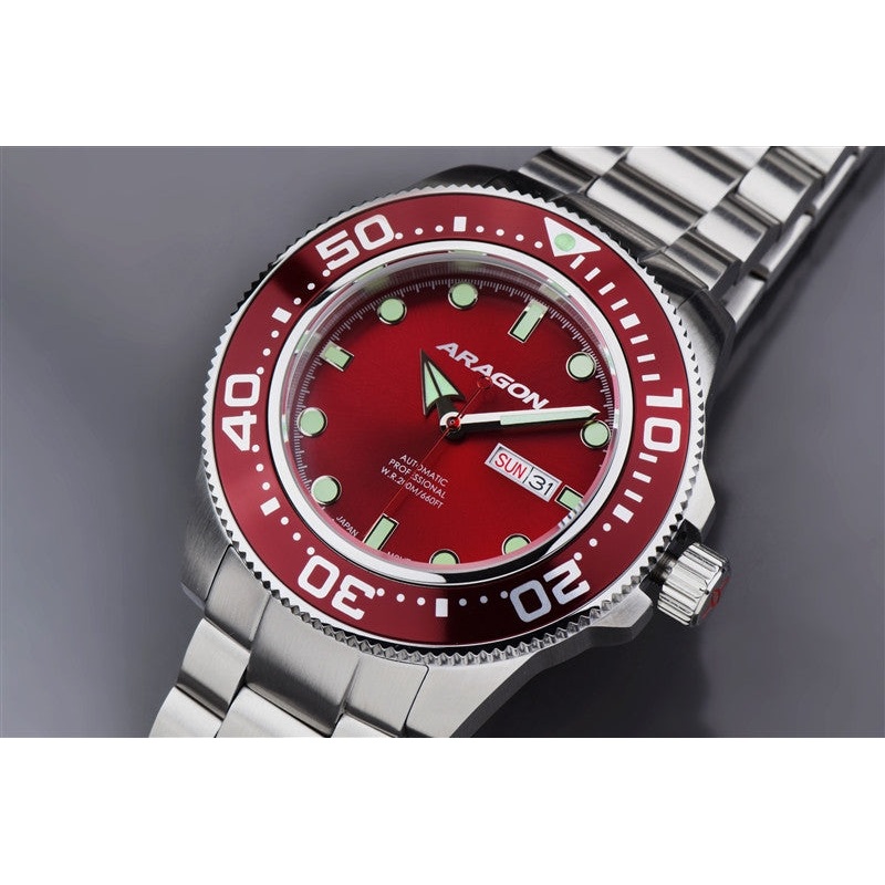 ARAGON Divemaster Automatic 50mm A054RED