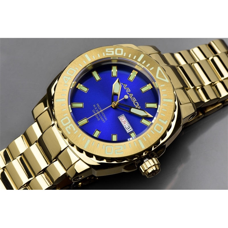 ARAGON Parma Automatic- IP Gold A155BLU