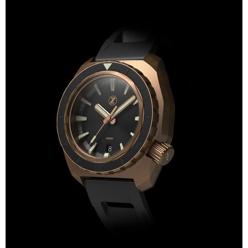 Zelos Hammerhead Bronze Black Ceramic