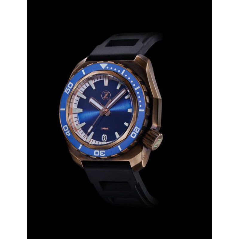 Zelos Hammerhead Bronze Blue Ceramic