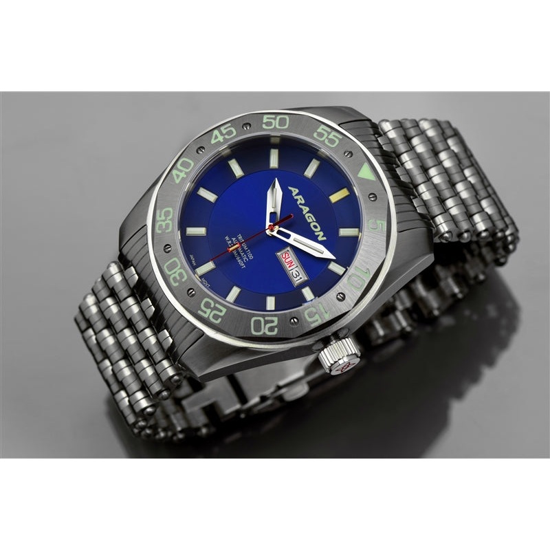 ARAGON Charger 50 T100 Flat Tube Automatic A147BLU