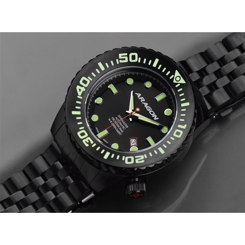 ARAGON Divemaster EVO IP Black 45mm A263BLK