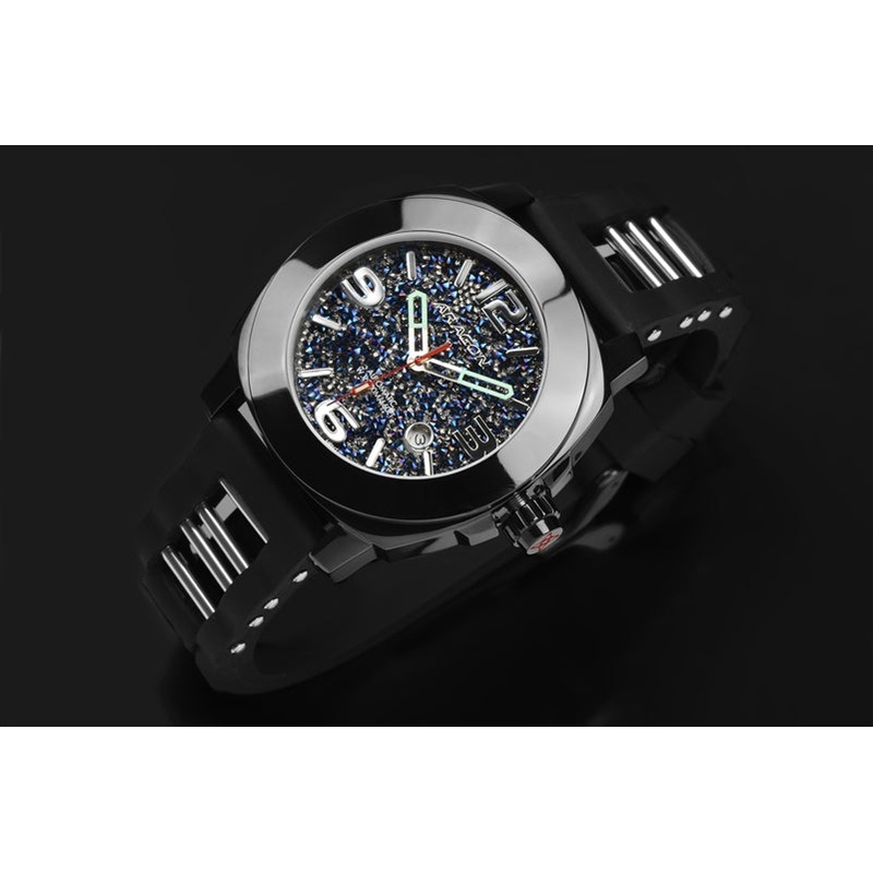 ARAGON Parma Galaxy Dial Automatic- IP Black A158BLK