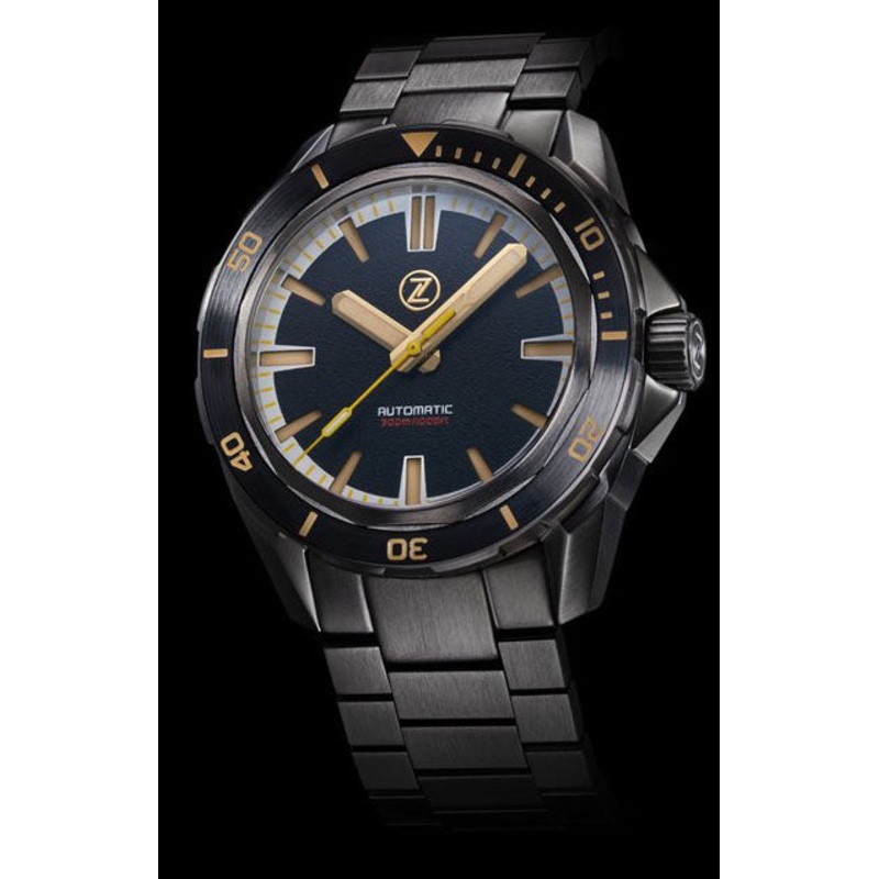 Zelos Swordfish Black Sand PVD NH35