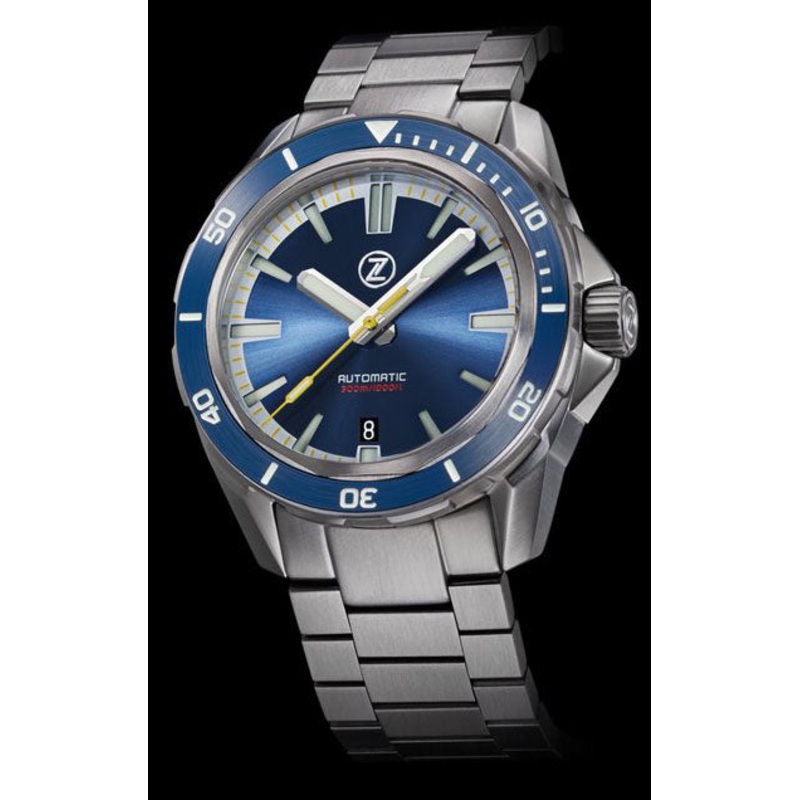 Zelos Swordfish Cobalt Blue ETA 2892