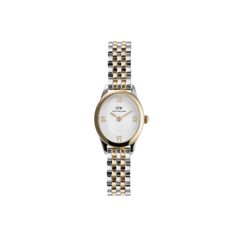 Daniel Wellington Ophelia Mini Beans Link White Dial Watch DW00100811