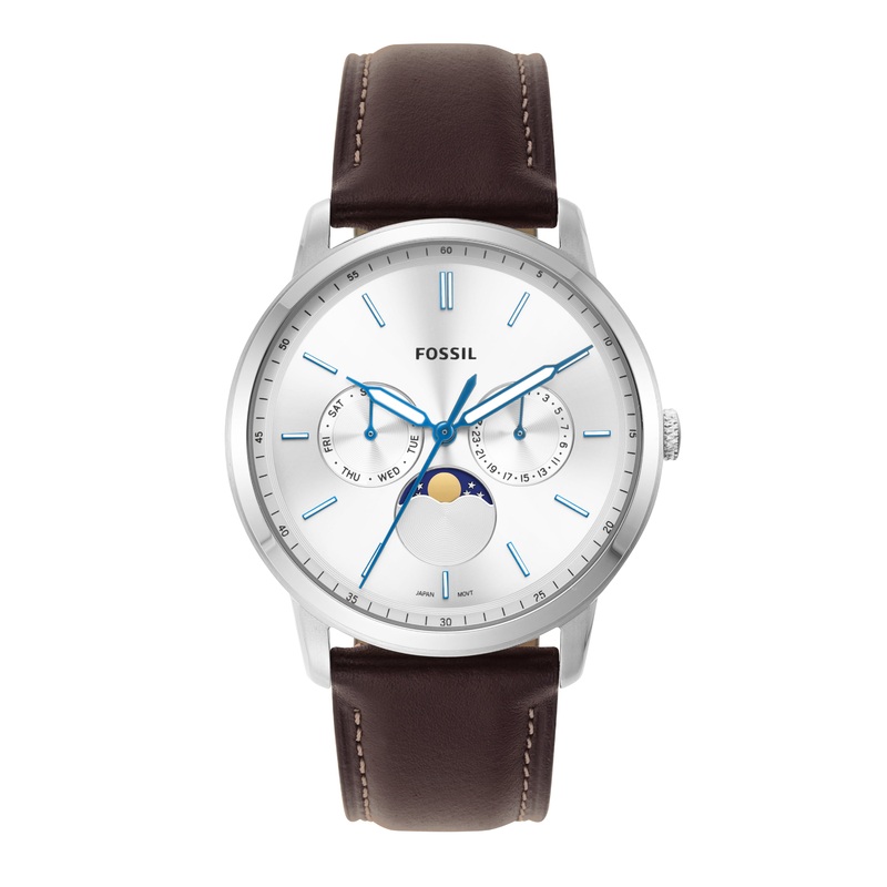 Fossil Neutra Minimalist Moonphase Sunday Dail Men's Watch FS5905