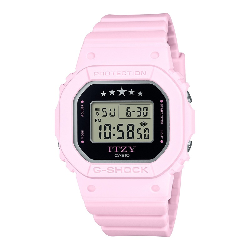 G-Shock ITZY Pink Resin Band Watch GMDS5610IT-4B