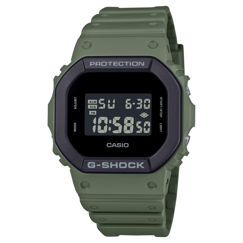 G-Shock Square Camo Green Watch DW5610UU-3D