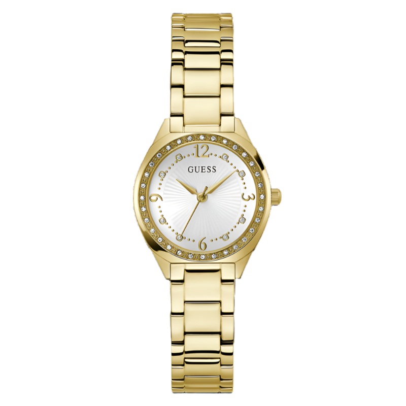 Guess Charlotte Crystal Gold-Tone Analog Watch GW0767L2