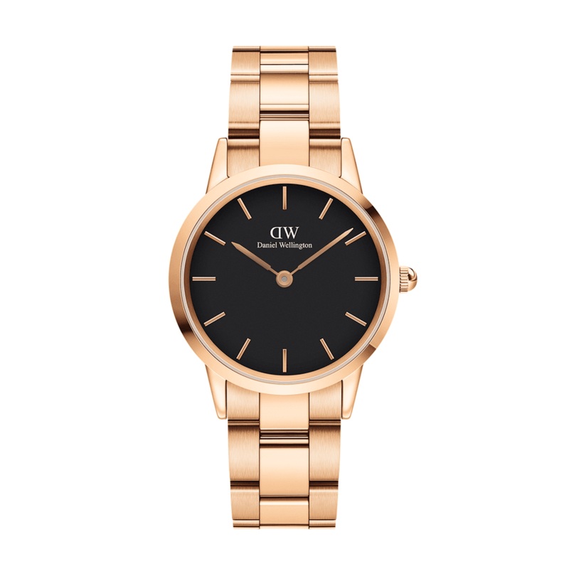 Daniel Wellington Iconic Link 32mm RG Black DW00100212