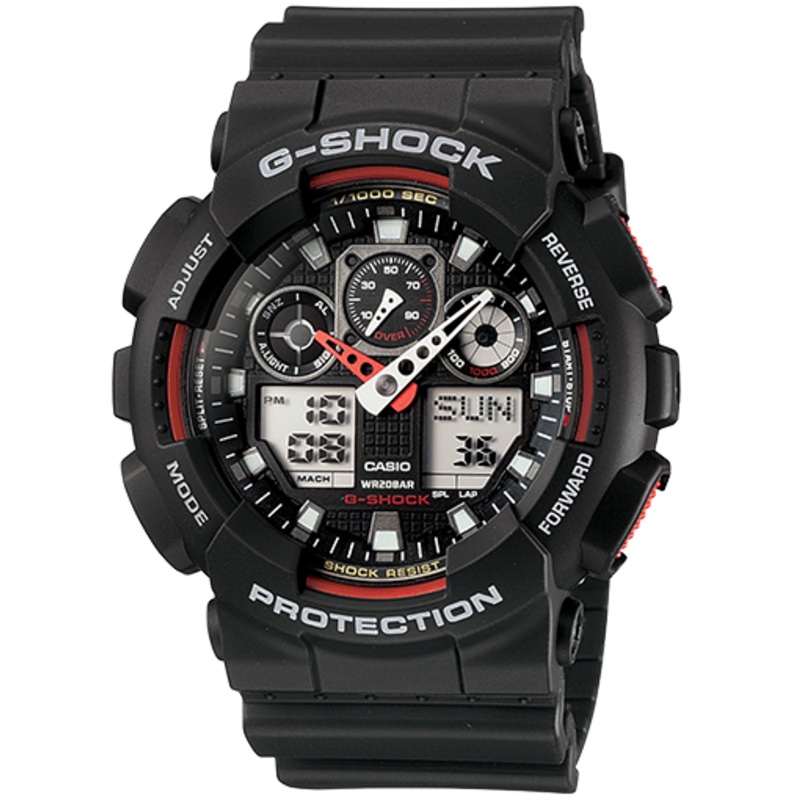 G-Shock Velocity Indicator Mens Watch GA100-1A4