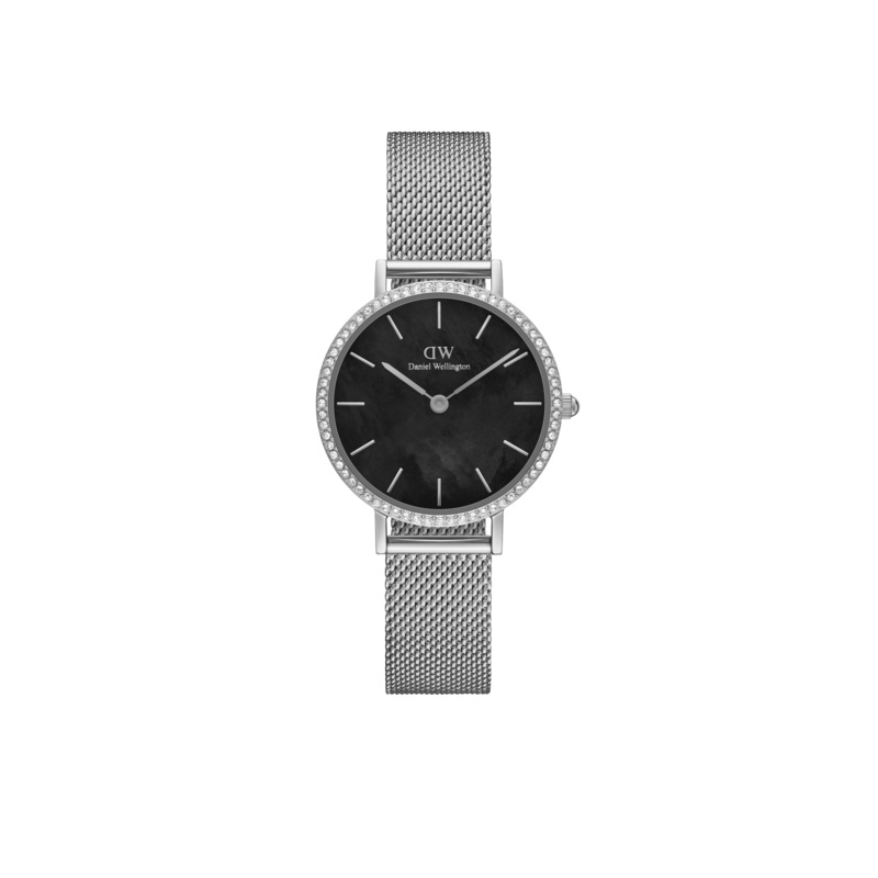 Daniel Wellington Petite 28mm Bezel Mesh Black Watch DW00100661