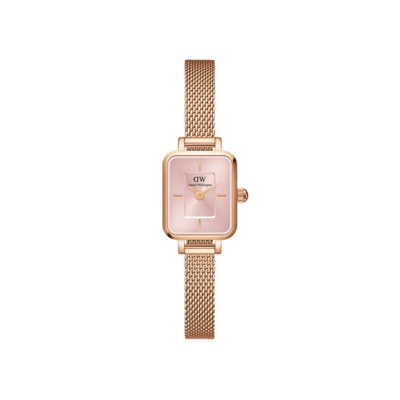 Daniel Wellington Quadro Mini 15x18mm Melrose RG Pink DW00100650