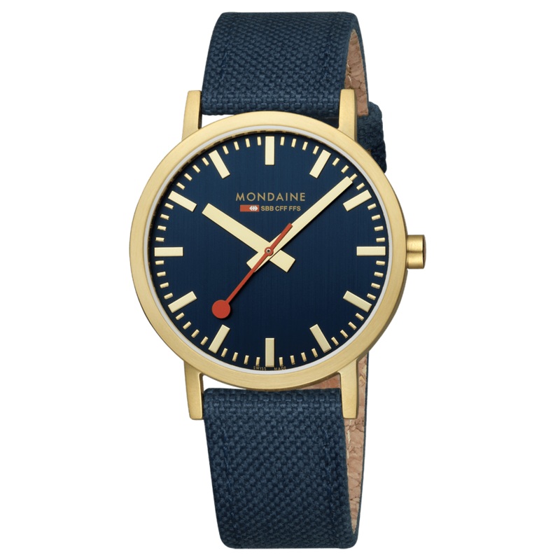 Mondaine Classic Deep Ocean Blue Watch A660.30360.40SBQ