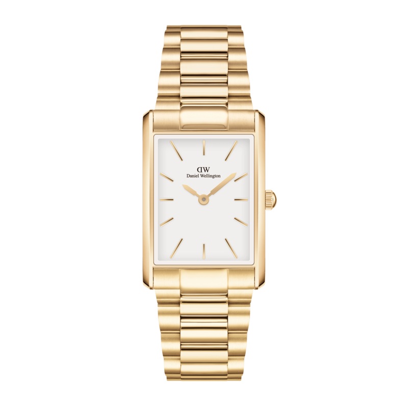 Daniel Wellington Bound 3-Link Gold White Dial Watch DW00100703