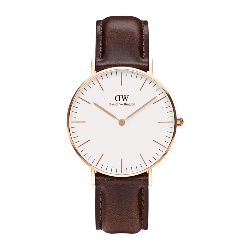 Daniel Wellington Classic 36mm Bristol White Watch DW00100039