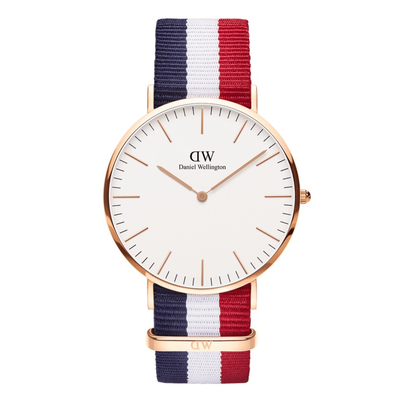 Daniel Wellington Classic Cambridge White Dial Watch DW00100003