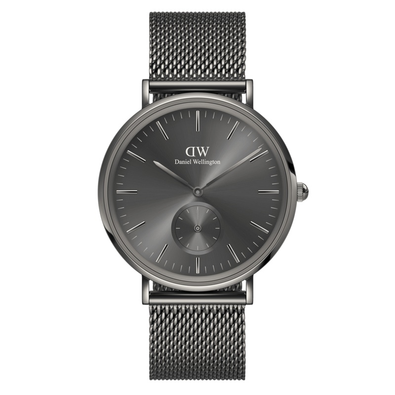 Daniel Wellington Classic Multi-Eye Mesh Graphite Dial Watch DW00100712