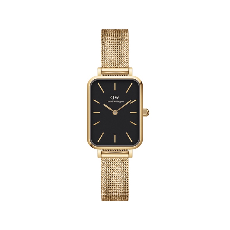 Daniel Wellington Quadro 20X26 Pressed Evergold Black Watch DW00100557