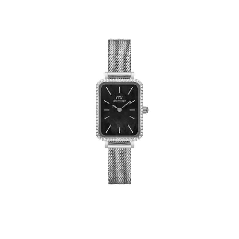 Daniel Wellington Quadro Lumine Bezel Sterling Watch DW00100667