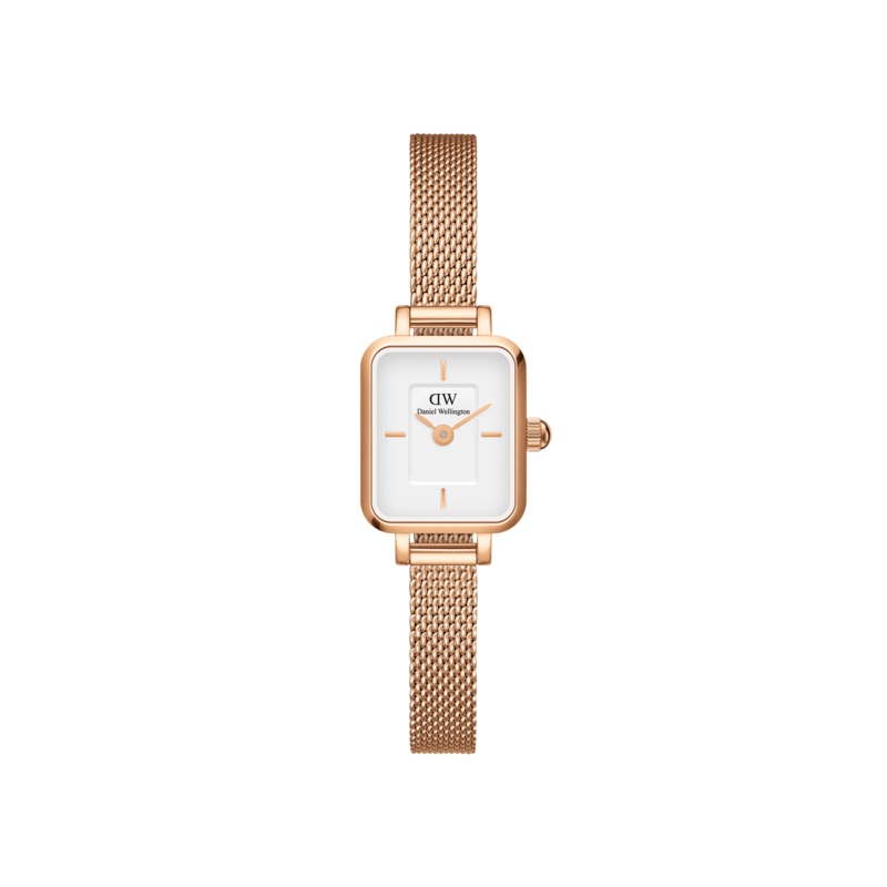 Daniel Wellington Quadro Mini Melrose White Dial Watch DW00100727