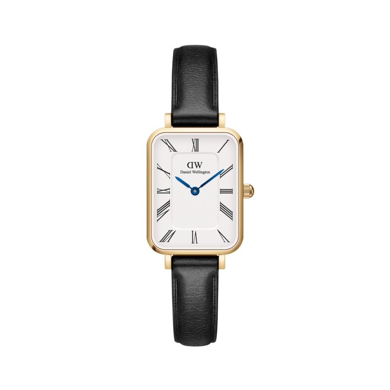 Daniel Wellington Quadro Roman Numerals Sheffield Gold Watch DW00100692