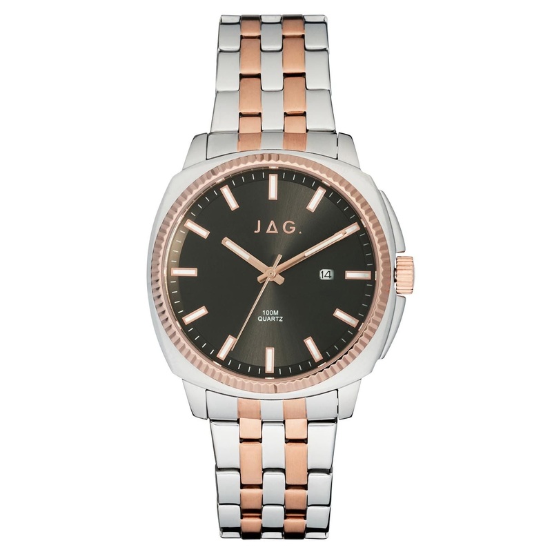 Jag Logan Gunmetal Dial 42mm Watch J2657A