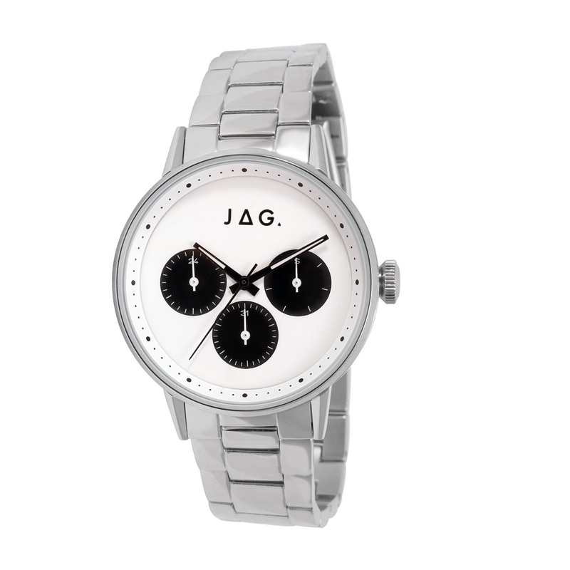 Jag Norwood White Dial 42mm Watch J2764A