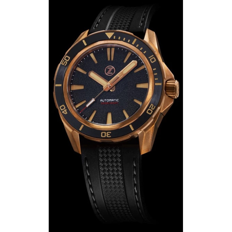 Zelos Swordfish Bronze Black Sand NH35