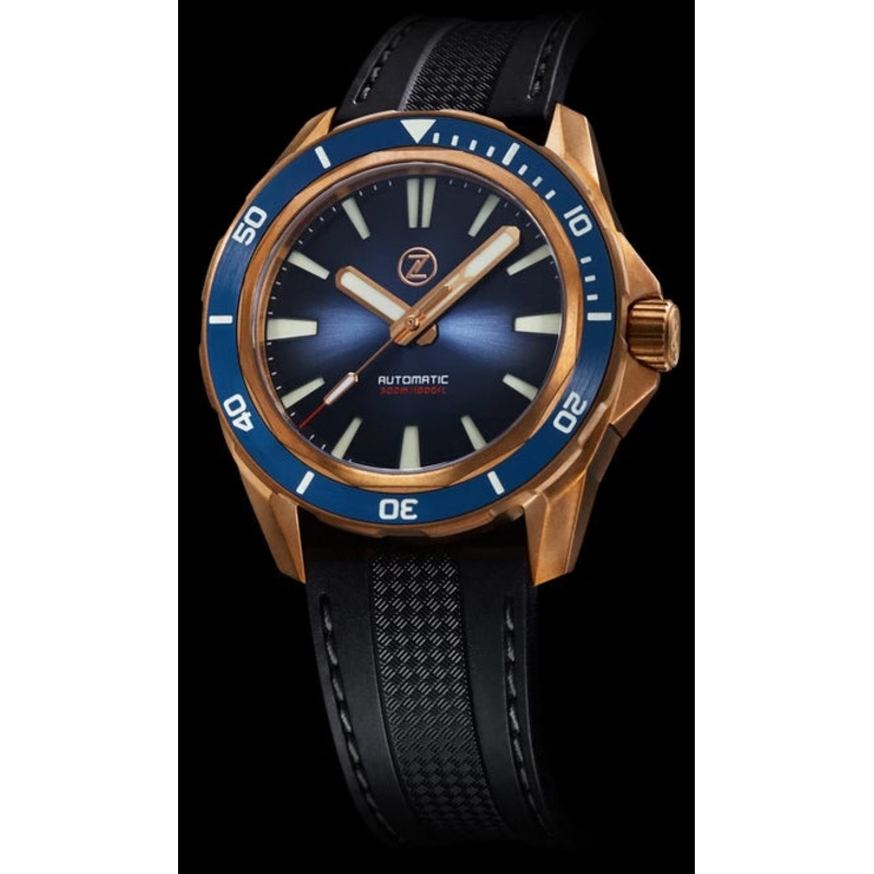 Zelos Swordfish Bronze Cobalt Blue NH35