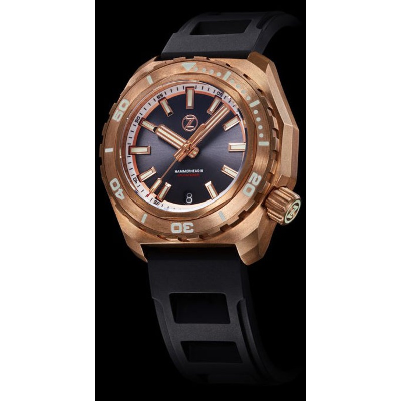 Zelos Hammerhead 2 Bronze Slate Grey NH35