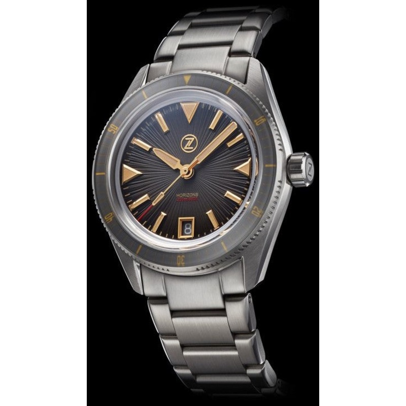 Zelos Horizons Diver Vintage Grey