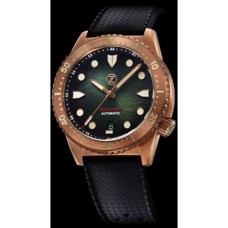 Zelos Mako V3 Bronze Hunter Green