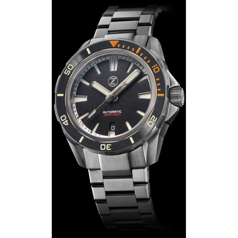 Zelos Swordfish TI 42mm Calypso Orange
