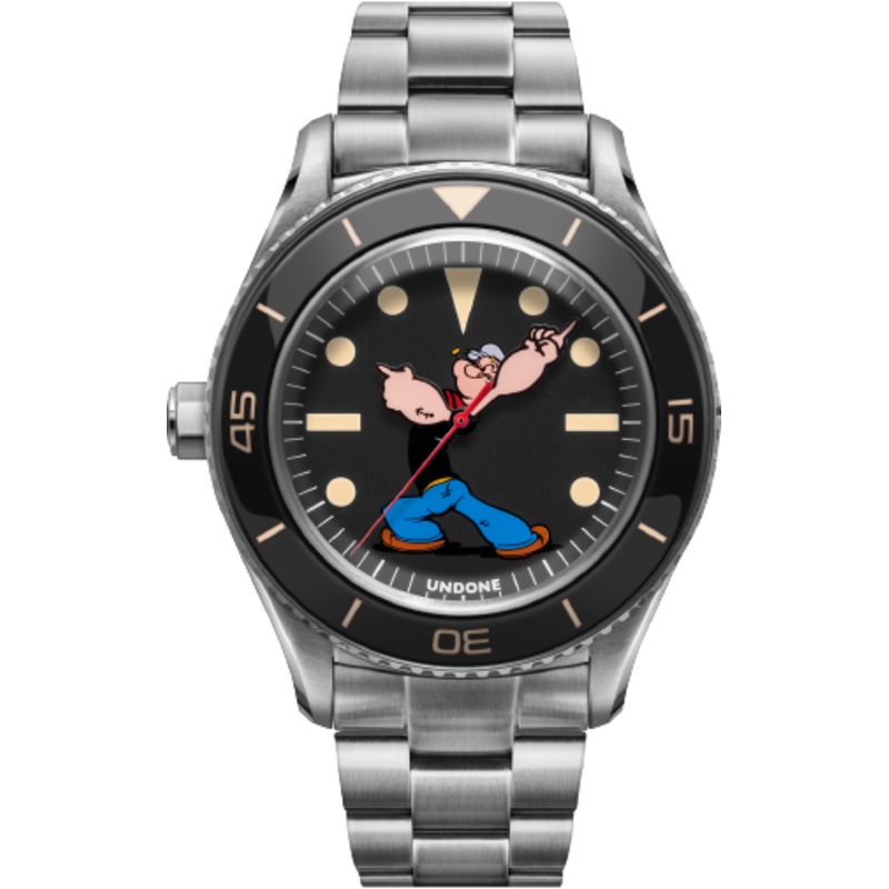 UNDONE x Popeye The Sailorman Black