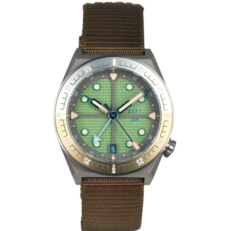 ADPT Series 1 Dual-Time Mossy Shale (Pre-owned)