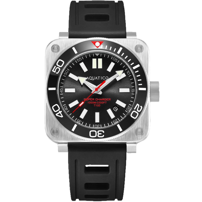 Aquatico Steel Man Black NH35