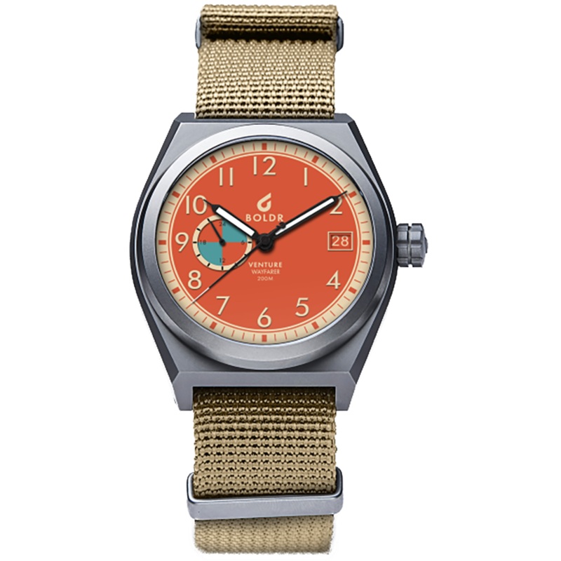 BOLDR Venture Wayfarer Tangerine