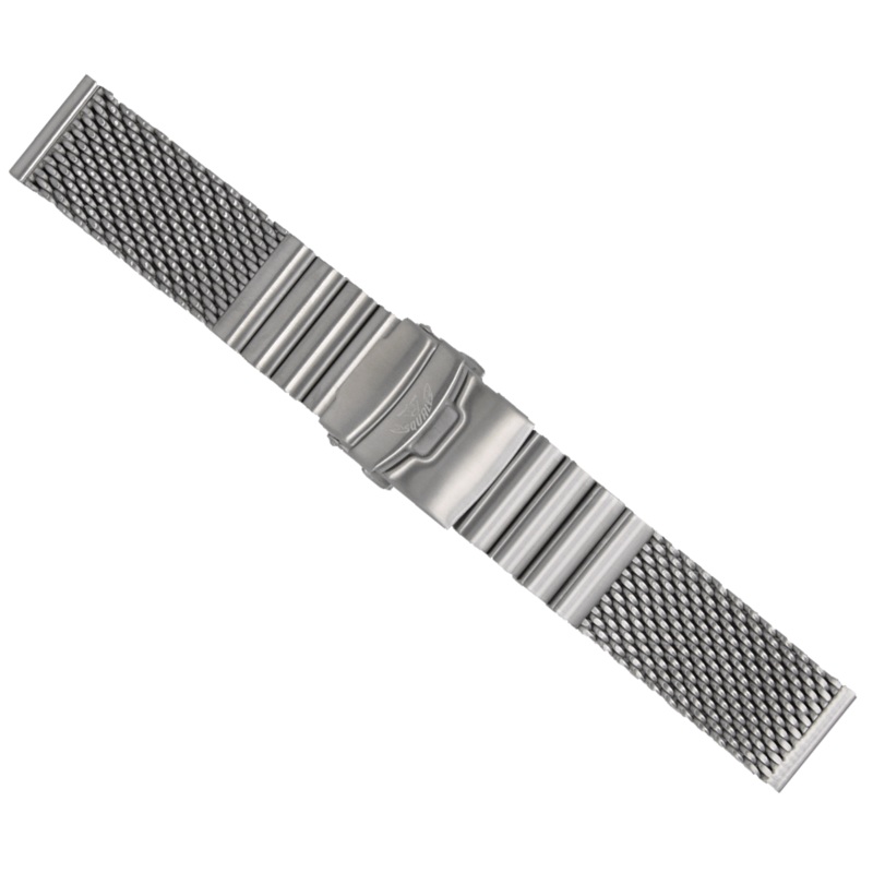 Squale Mesh Steel Bracelet Matt 22mm