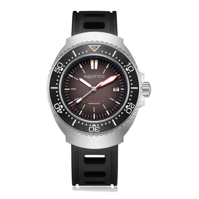 Aquatico Super Marine Black Dial PT5000