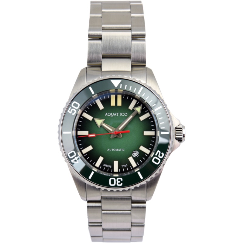 Aquatico Super Ocean Green Dial T100 PT5000 (Pre-owned)